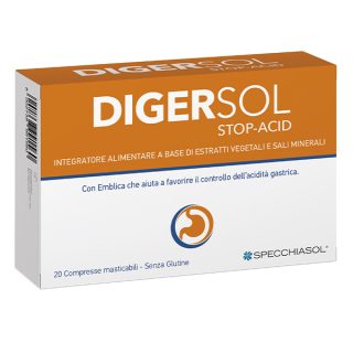 Specchiasol Digersol Stop Acid 20 Comprimidos