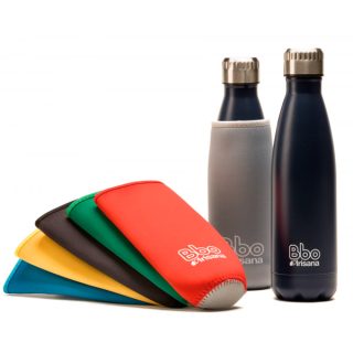 Irisana Funda De Neopreno Bbo Rojo Botellas De 350 ml