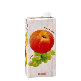 Zumo de melocotón y uva Hacendado