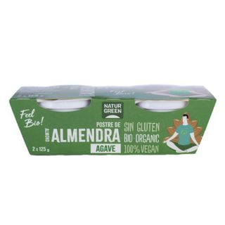 Naturgreen Postre De Almendra Endulzado Con Agave 125 g