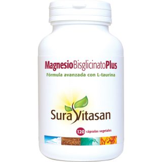 Suravitasan Magnesio Bisglicinato Plus 120 Cápsulas