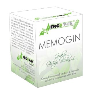Ergosphere Galenic Memogin Ginkgo Biloba 45 Capsulas