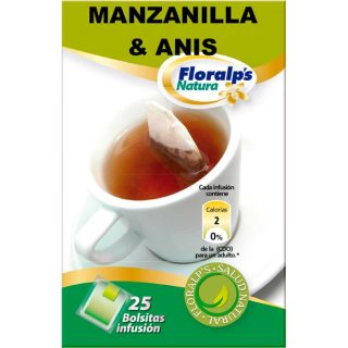 Floralp’S Natura Manzanilla Y Anís 25 Filtros
