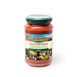 La Bio Idea Salsa De Pasta Con Aceitunas 340  g