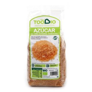 Toobio Azucar Caña Integral Demerara Sin Gluten Biologico 1Kg