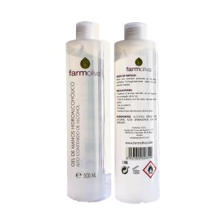 Farmoliva Gel Higienizante Hidroalcohólico De Manos 500 ml