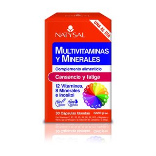Natysal Multivitamínico Mineral 30 Cápsulas