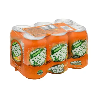Refresco de naranja fresh gas