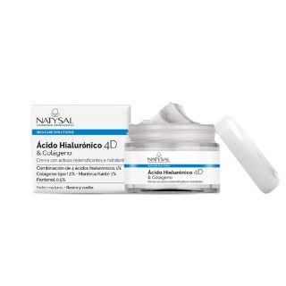 Natysal Crema Facial Ácido Hialurónico 4D Y Colágeno 50 ml