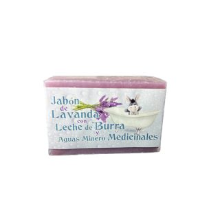 Flor Del Edén Jabón Artesano De Lavanda Y Leche De Burra 100 g