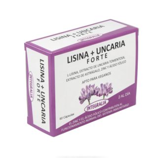 Integralia Lisina + Uncaria Forte 60 Cápsulas