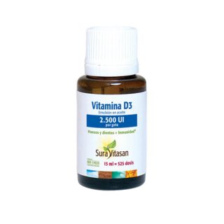 Suravitasan Vitamina D3  Huesos y Dientes 15 ml