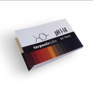 Terpeniclabs Kit De 80 Unidades De Tiras De Prueba De Nivel De Ph 1-14