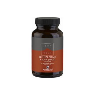 Terranova Complejo De Dong Quai Y Brotes De Soja 100 Cápsulas