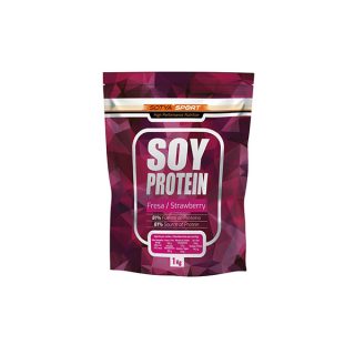 Sotya Proteína De Soja Aislada Con Sabor A Fresa 1kg