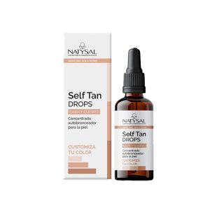 Natysal Autobronceador Concentrado Para Cara Y Cuerpo De 30 ml
