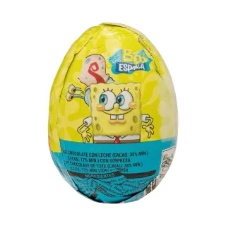 Huevo sorpresa de chocolate Hacendado