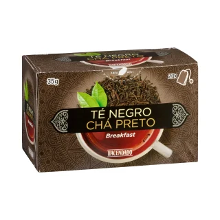 Té negro Hacendado