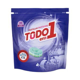 Lavavajillas Todo en 1 Bosque Verde en pastillas