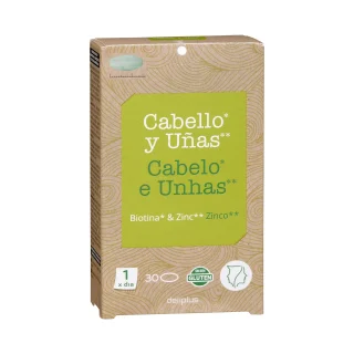Comprimidos cabello y uñas Deliplus