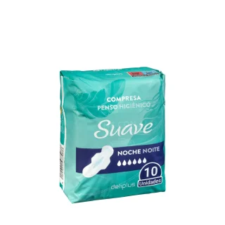 Compresa con alas noche Deliplus Suave