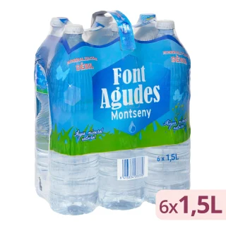 Agua mineral grande Font Agudes