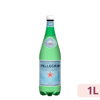 Agua mineral con gas grande San Pellegrino