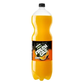 Refresco de naranja zero fresh gas