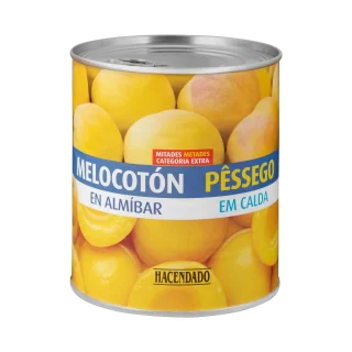 Melocotón en almíbar Hacendado
