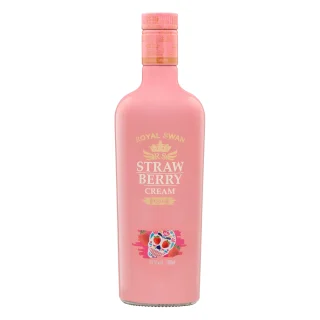 Licor crema de fresa Royal Swan