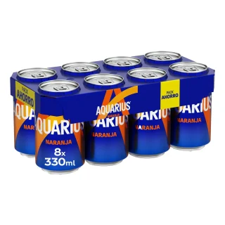 Bebida isotónica naranja Aquarius
