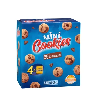 Galletas mini cookies Hacendado