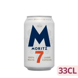 Cerveza 100% malta Moritz 7