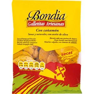 Galletas Artesanas con Cañamon