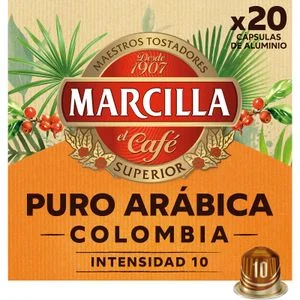 Café Colombia Cápsulas 20 U MARCILLA (MARCILLA)