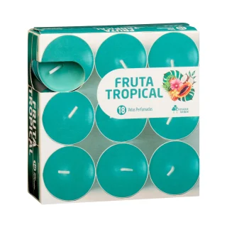 Vela perfumada Fruta Tropical Bosque Verde