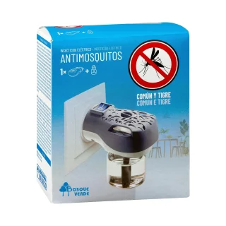 Difusor insecticida antimosquitos Bosque Verde eléctrico