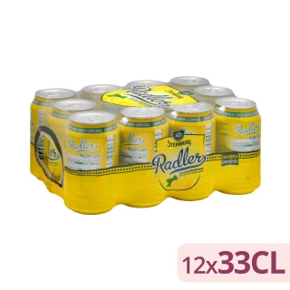 Cerveza Radler Steinburg con zumo natural de limón