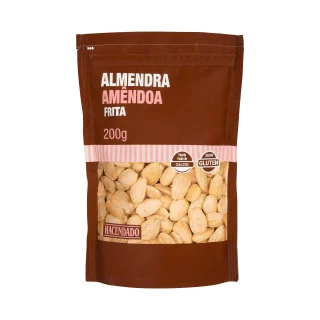 Almendra frita y salada pelada