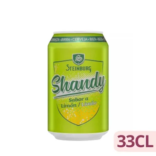 Cerveza Shandy Steinburg sabor limón