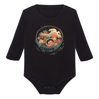 Body manga larga bebé The great wave of Ramen