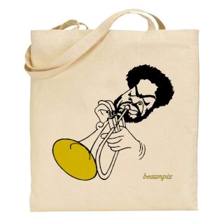 Bolsa de tela Tote bag Beatsnpix – The trumpet white