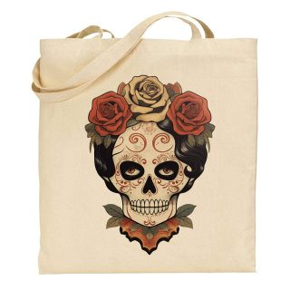 Bolsa de tela Tote bag Catrina – Big head art