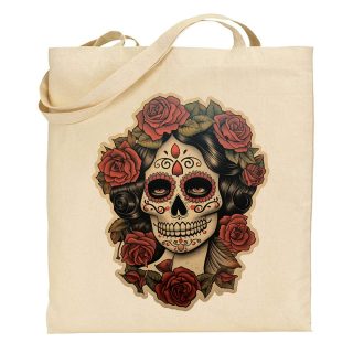 Bolsa de tela Tote bag Catrina – Smile roses art