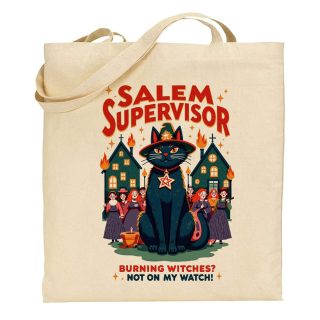 Bolsa de tela Tote bag Cat – Salem Supervisor