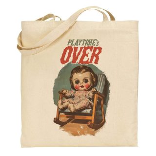 Bolsa de tela Tote bag Doll – Creepy playtime is over