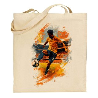 Bolsa de tela Tote bag Fútbol – Ink illustration art