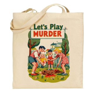 Bolsa de tela Tote bag Those wicked 50s – Let’s play murder