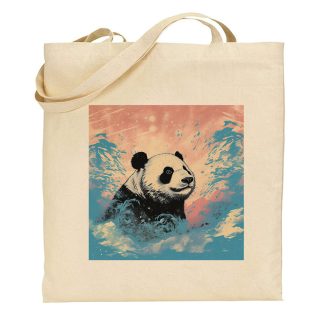 Bolsa de tela Tote bag Panda – Sea art
