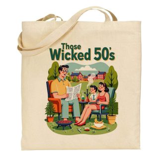 Bolsa de tela Tote bag Those wicked 50s – Family getting high